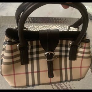 Genuine Burberry London bag with handles